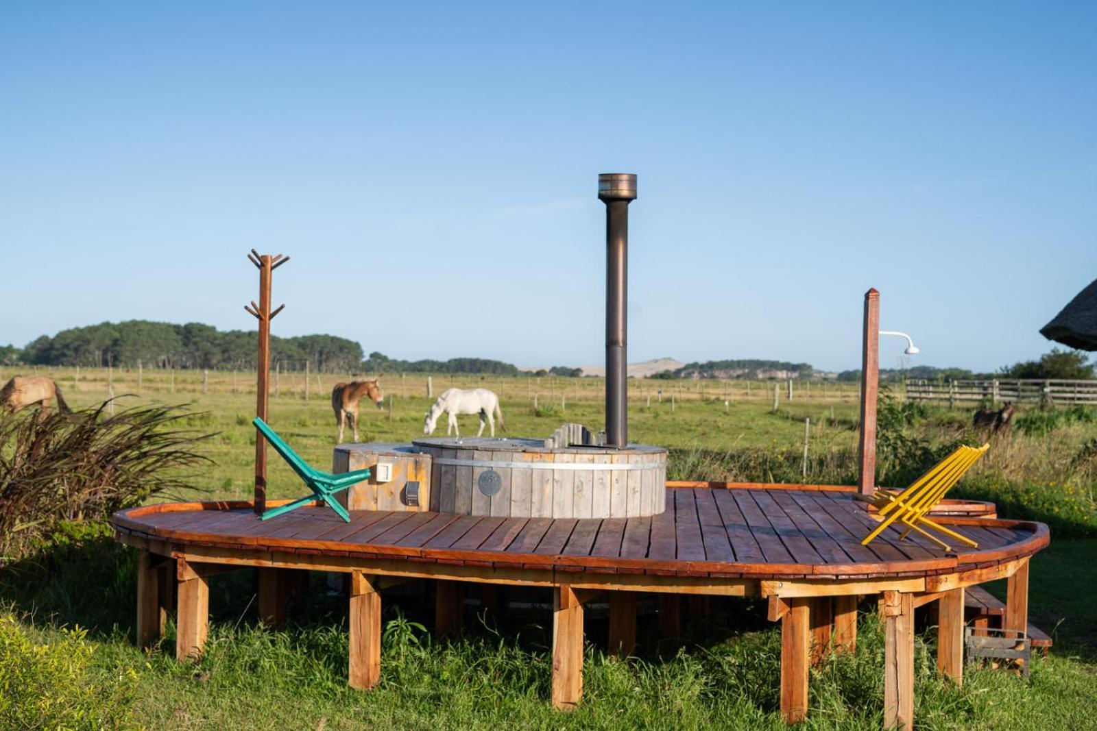 Los Chaja Ecolodge Barra de Valizas Exterior photo